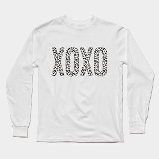 Cheetah Print XOXO © GraphicLoveShop Long Sleeve T-Shirt